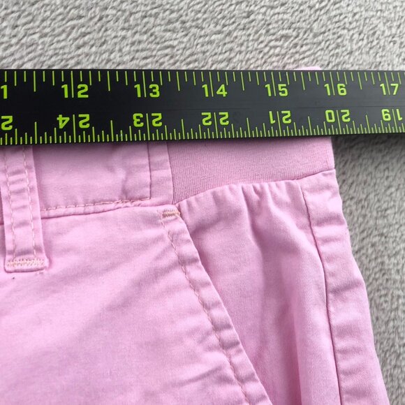 Lee Women Cargo Capri Pants Size 8 Medium Widde Leg Outdoors Casual Pink Classic - Picture 6 of 12